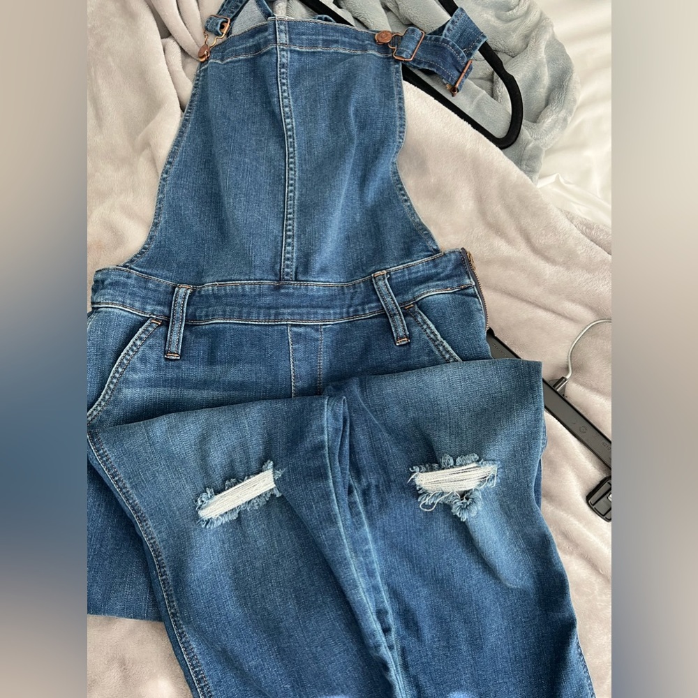Madewell denim overalls